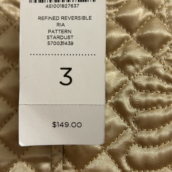 NWT Chico's Women's Quilted Open Front Reversible Blazer Jacket, Snake Print. - Picture 9 of 10